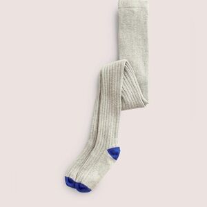Mini Boden Ribbed Tights size 11-12 in Grey Marl